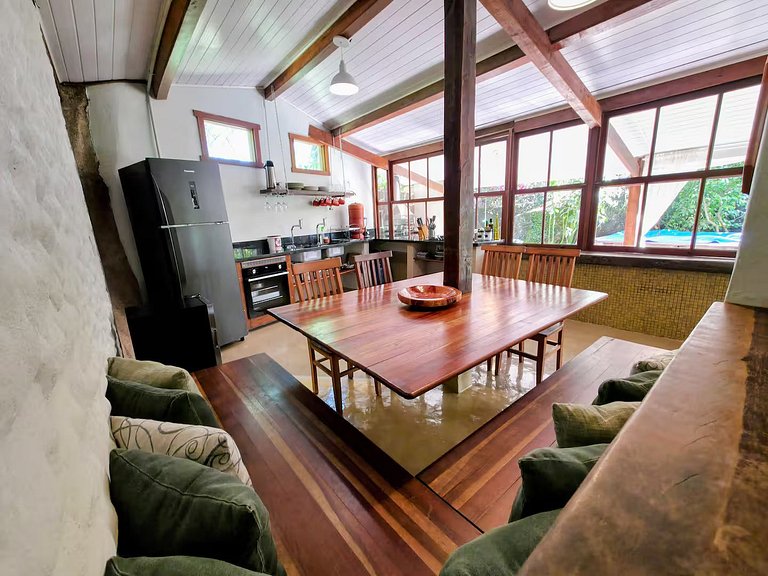 Casa Airazul Ilhabela – Jacuzzi & conforto a 400m da praia